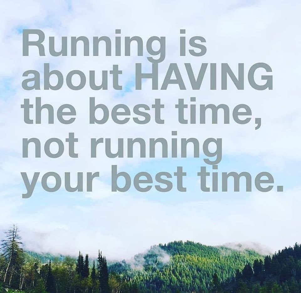 Thought this was good. Fast enough to get there. Slow enough to enjoy the views. #run #running #runningcommunity #runningmotivation #TuesdayMotivation #goals #trails #trailrunning