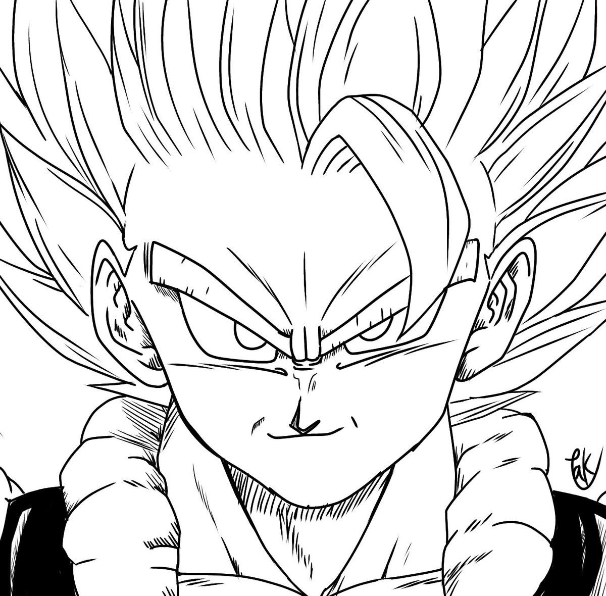 ドラゴンボール 3色カラーゴジータ どれもいとをかし イラスト ドラゴンボール たく餡 の漫画 ドラゴンボール 3色カラーゴジータ どれもいとをかし イラスト ドラゴンボール たく餡 の漫画