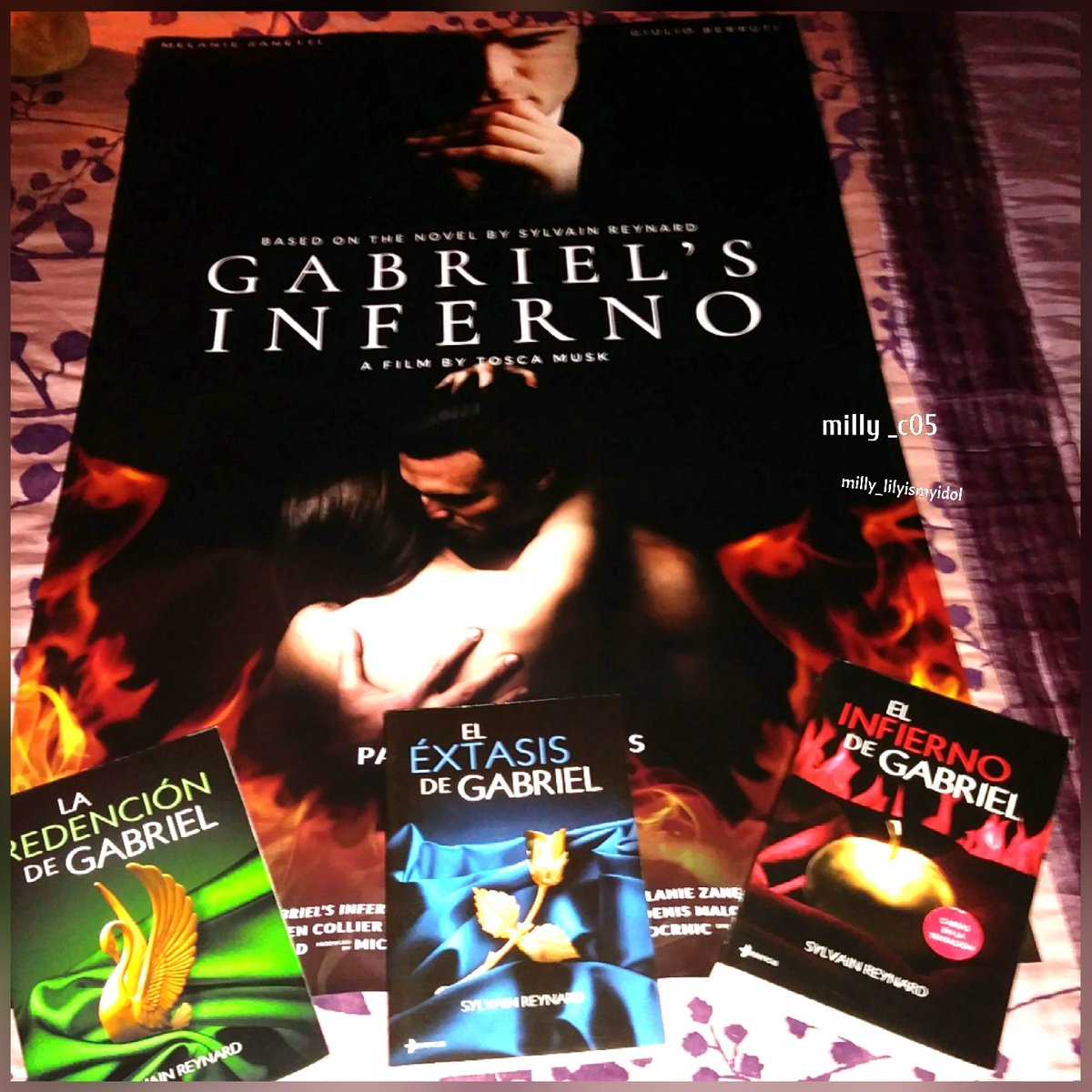 Milly_c05's tweet photo. @sylvainreynard Love these books so much ❤🔥#gabrielsinfernomovie #gabrielsinfernoseries https://t.co/K3O6dozS2D