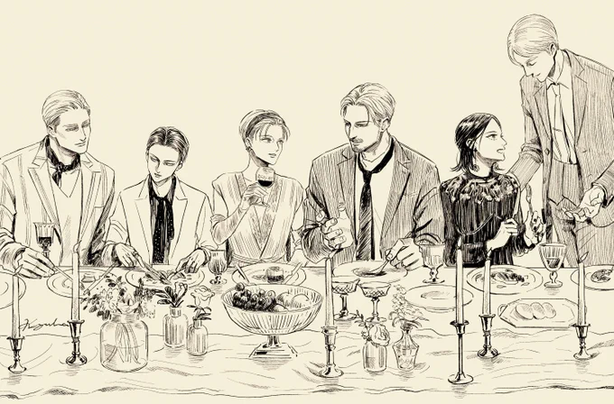 大人たちの晩餐会 
