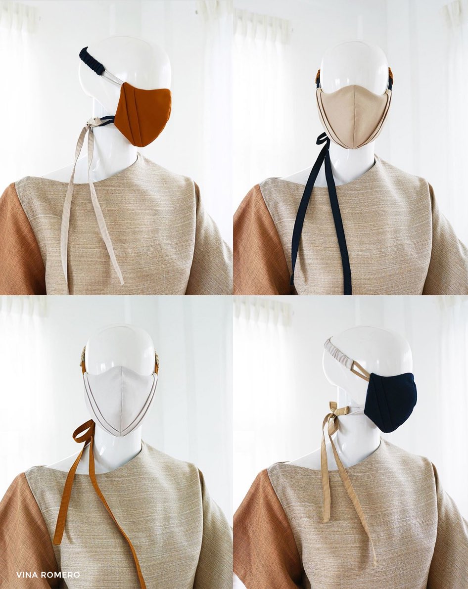 TheManilaFAME's tweet photo. We’re loving the details in Viña Romero for Basic Movement’s newest protective collection.
In photo: VR Pleated Mask
#ManilaFAME #PPE #Fashion #Philippines https://t.co/c0NoK4iA6n