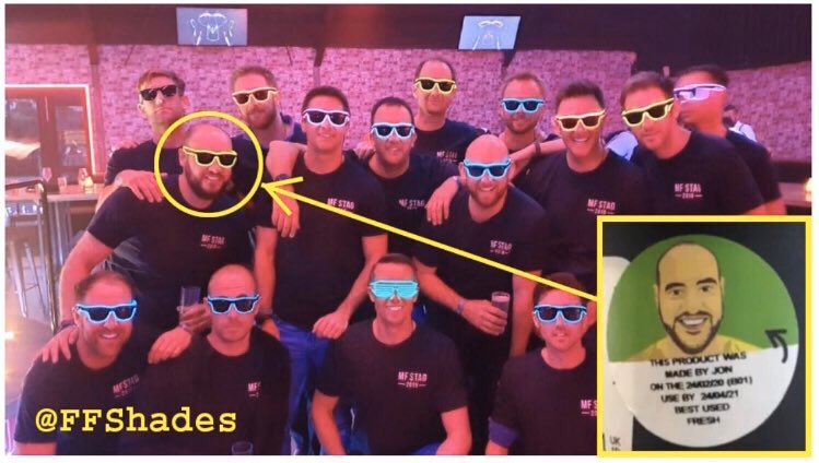 FFShades's tweet photo. @FireHitRadio Heeeere’s Jonny 😀
Anyone seen Jonny? #findjon #lushjon #iknowjon #makejontrend @FFShades #fireradio https://t.co/Iro7sl62pj