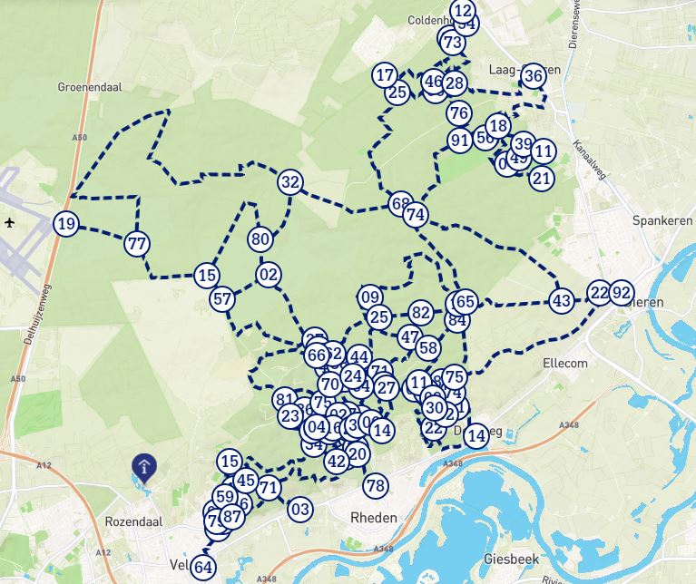 AbelLeisure's tweet photo. Vandaag is het #wandelnetwerk #Veluwezoom & #Hoenderloo opgeleverd. De samenwerking tussen @Natuurmonument, Routebureau Veluwe (@VisitVeluwe) en AbelLeisure heeft gezorgd voor 184 kilometer aan knooppunttrajecten op de Veluwe.
#bestekken #plaatsen #BioPanel #duurzaam #circulair https://t.co/JZdTnP03D3