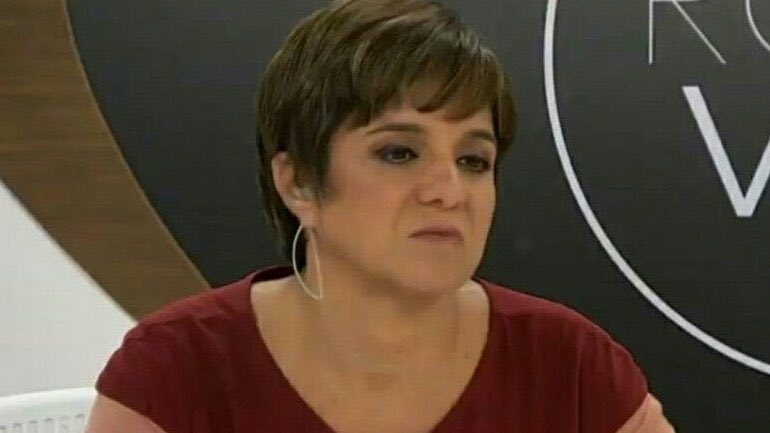 vitor46465973's tweet photo. @veiamagalhaess @JoaquinTeixeira Olha a cara de cu da tua amiga ontem na entrevista com o Haddad kkkkkkkk https://t.co/9fIxwwTnfY