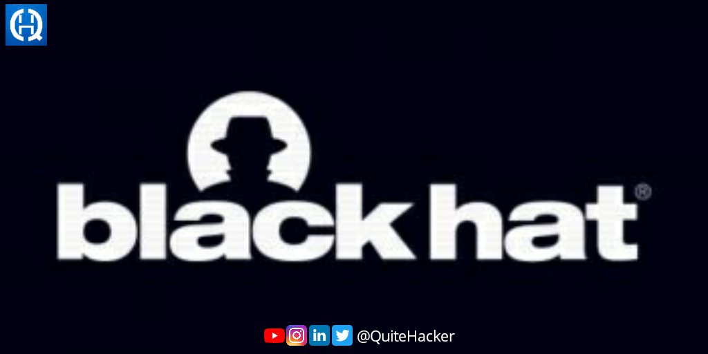 QuiteHacker's tweet photo. Google VP boycotts Black Hat 2020 because of its name
Full Story : https://t.co/h6RTQJGsQq
He has asked the information security community to stop using terms such as ‘black hat’ or ‘white hat.’
#google #googlevp #blackhat #whitehat #informationsecurity #blackhat2020 https://t.co/G20Um0BdAu