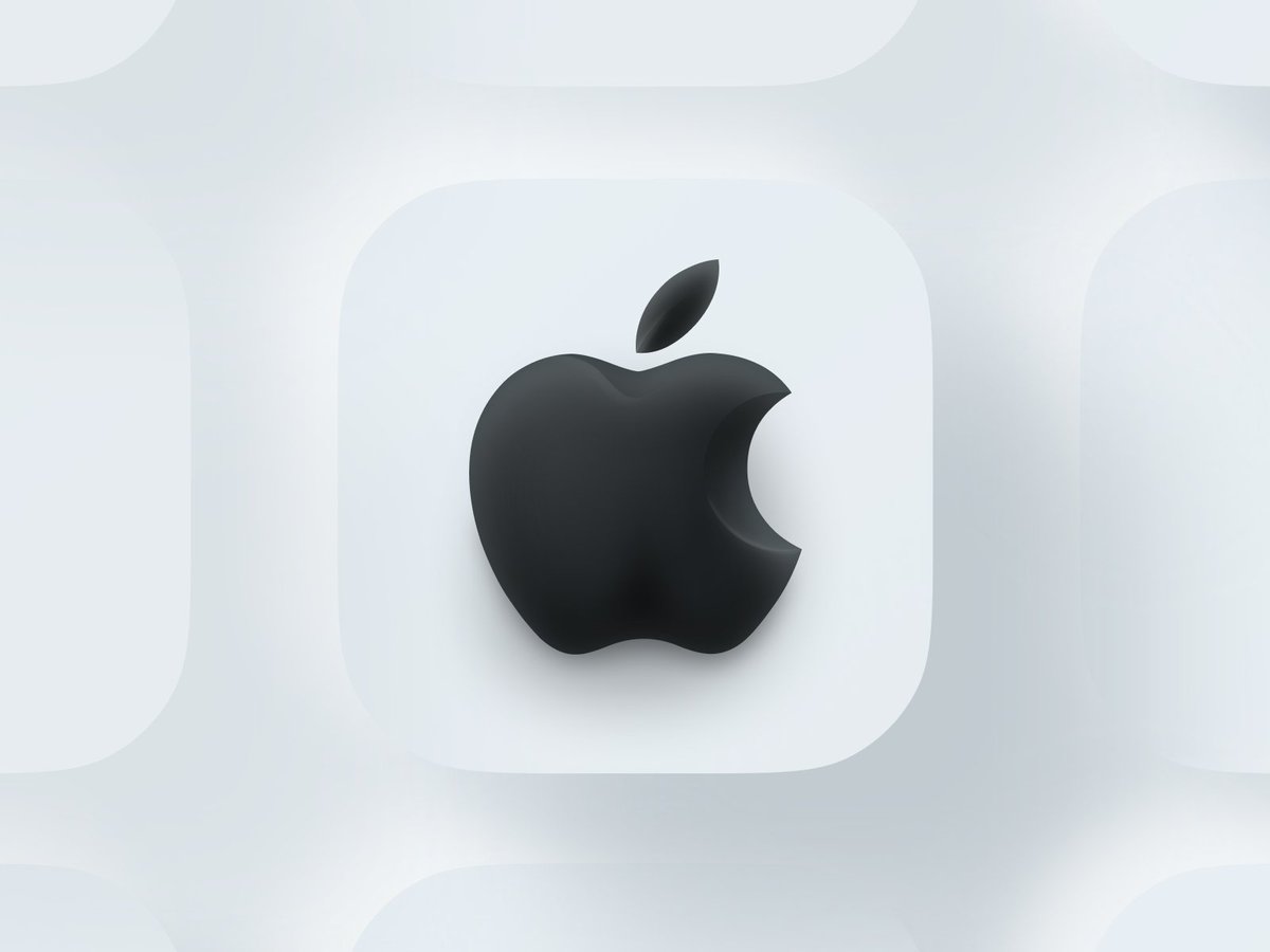 davekova's tweet photo. Apple not flat (built in @figmadesign) - check it out here https://t.co/ylNMrDSzEf 

#logo #apple #ios14 #soft3d #figma https://t.co/i8hBRMZTad