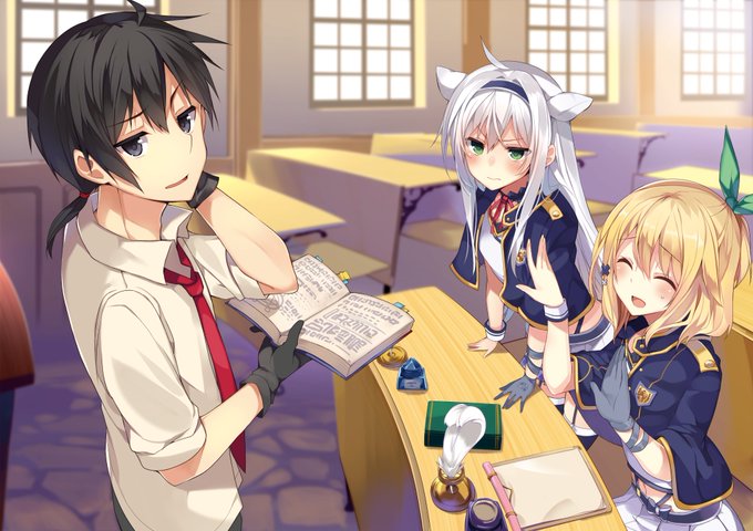 ロクでなし魔術講師と禁忌教典 古き掟の魔法騎士 公式 6月18日新刊２冊 画集同時発売 S Recent Tweets 8 Whotwi Graphical Twitter Analysis