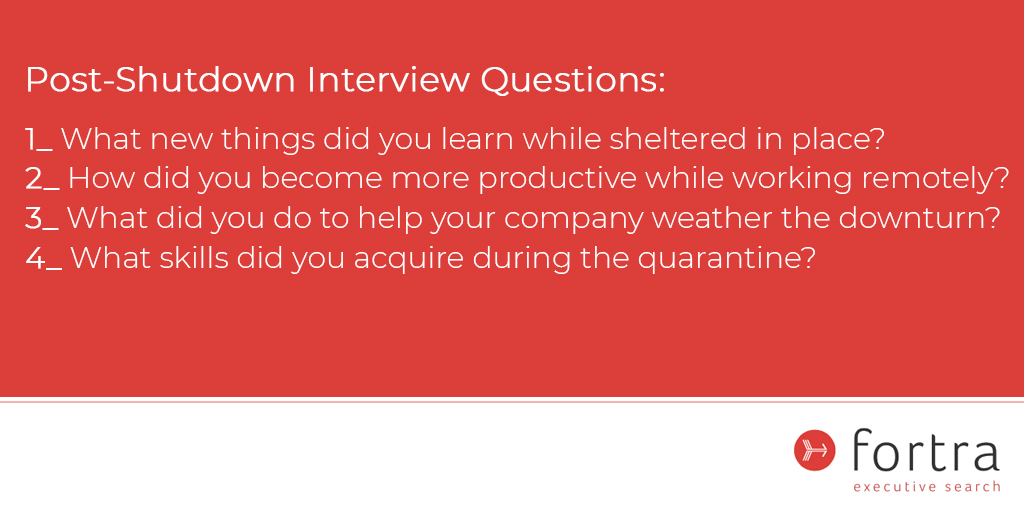 fortrasearch's tweet photo. How would you answer these? If you don't have a good answer, it's time to add some self-enrichment to your daily routine! #newskills #covidlockdown #COVID19 #jobinterview #careerskills https://t.co/HgX5RNKZRa