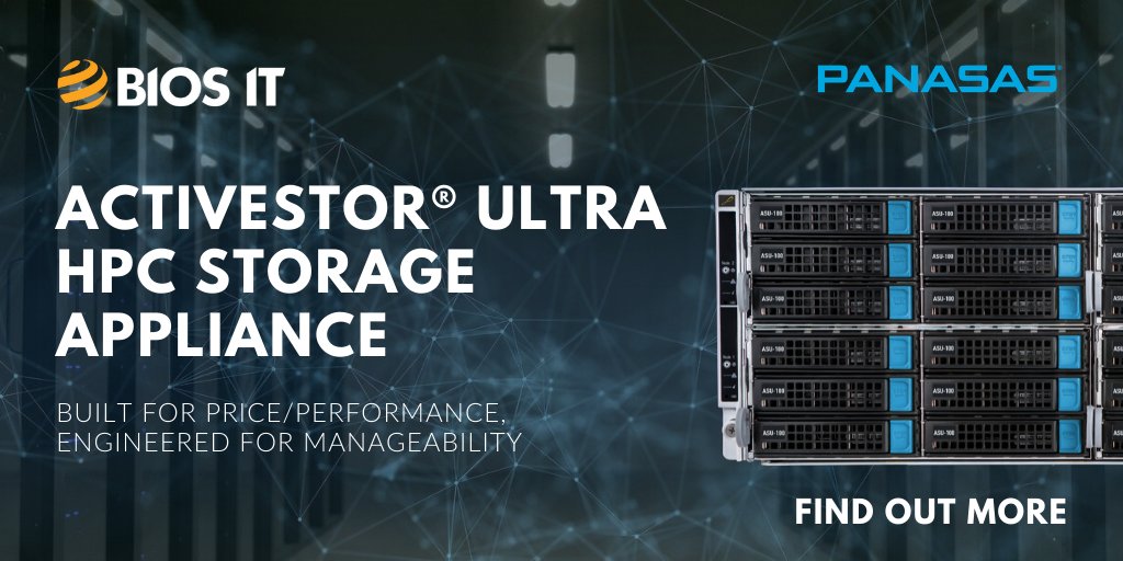 BIOS_IT's tweet image. Register to test drive the Panasas #ActiveStor Ultra #storage appliance at BIOS IT Labs. With its #modular architecture and building-block design, you can start small and #scale linearly and without limitations, for faster time to results. Register here: bios-it.co.uk/partnerfocus/p…