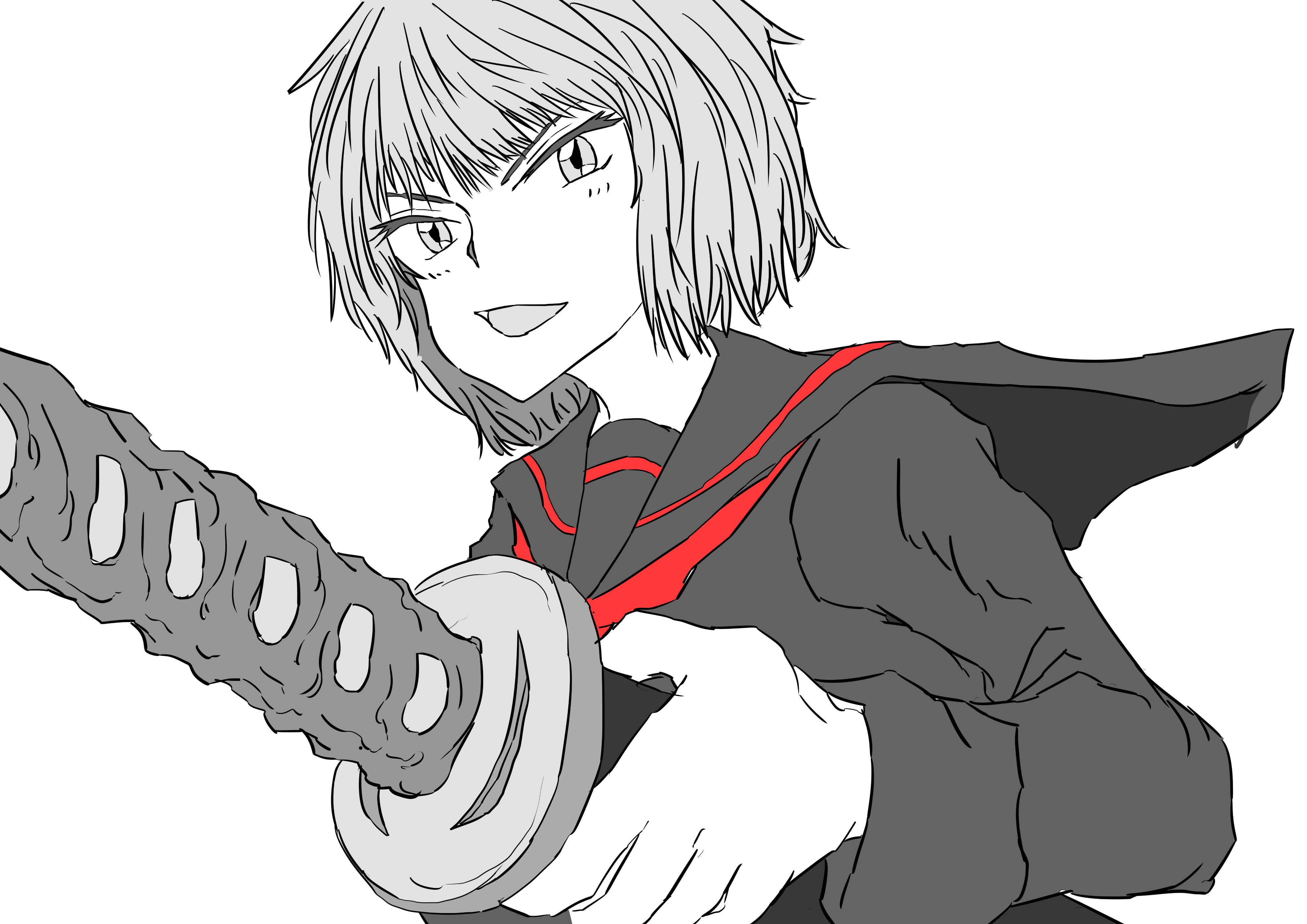 工藤恵一 職場のストレスで絵が進まない 取り合えずここまで 日本刀女子かっこいい イラスト イラスト好きさんと繋がりたい イラスト好きな人と繋がりたい 絵描きさんとつながりたい イラスト王国 オリジナルイラスト 絵を描く人々 女の子