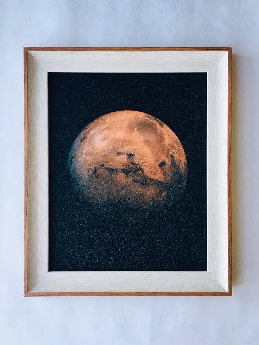 actormati's tweet photo. @elonmusk his paintings made from the sand of the earth into space and take them to Mars.
Thank you. https://t.co/kijmDWDHrs