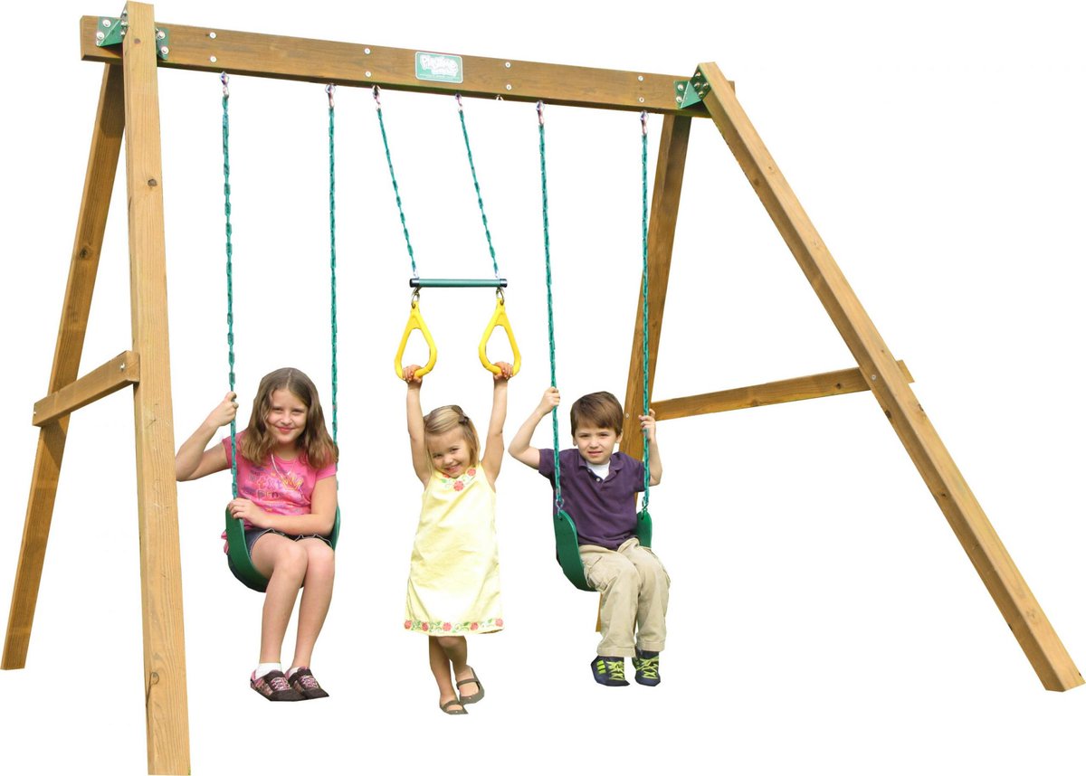 woodkingdomwst's tweet image. Swing beams are smaller and more compact than regular #swing sets, which makes them perfect for families looking to save space in their #backyard! Shop now: woodkingdomwest.com/product-catego… #CreativePlaythings #SwingBeam