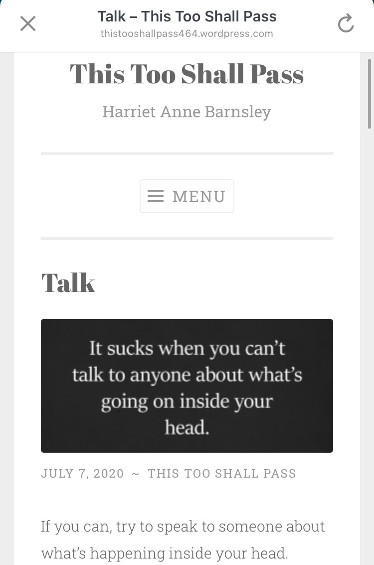 hazzzzab's tweet image. New post 😊 

thistooshallpass464.wordpress.com/2020/07/07/tal…

#recoveryblog