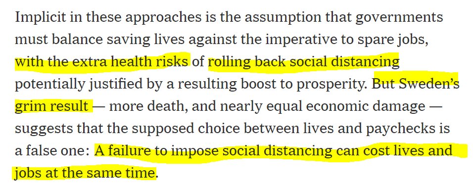 On to next paragraph: - Sweden did not roll back social distancing. In contrary it chose a strategy of social distancing that can be sustained much longer than imposed lockdowns. Mobility data has shown the clear effects of the measures on travelling of Swedes.