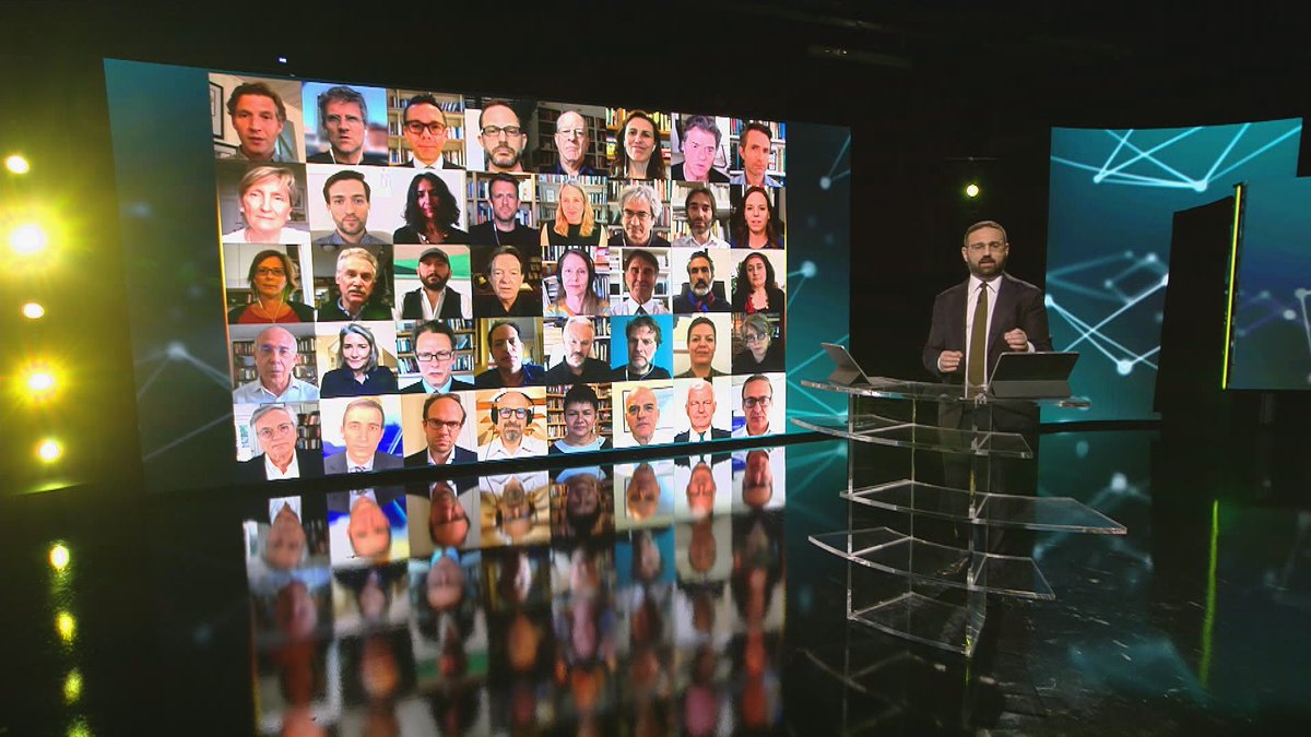 giudebellis's tweet photo. Oggi finisce #ideeperildopo. È stato esaltante. Sono stati con noi 40 tra le menti più brillanti della nostra era, italiane e internazionali. Abbiamo parlato di futuro, innovazione, politica, lavoro, leadership, città, società. Di idee. Grazie alla squadra di @skytg24. https://t.co/JsjX16lHWI