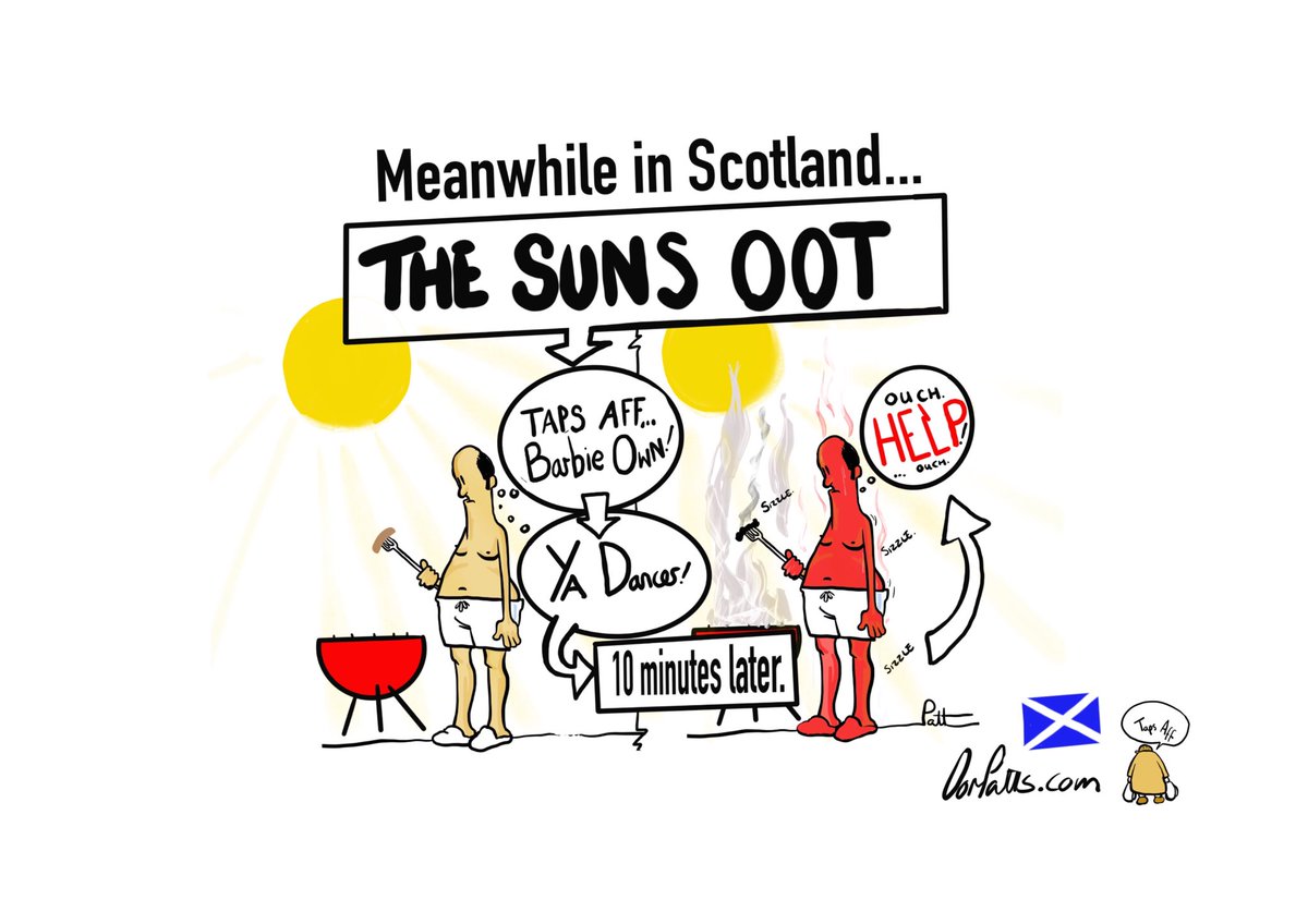 OorPatts's tweet photo. #HowHot is it in Glasgow this evening? https://t.co/AjB8Euazc0  #TapsAffMasksOwn ( tops off, masks on) that translation is for the people in #Dundee and all other posh parts of #Scotland https://t.co/Rq9rdbgYM3
