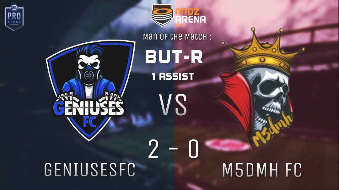 GENIUSESFC's tweet photo. #MatchDay
#GS #ProClubs #بروكلوب
🆚 | @M5DMH_FC
🏆 | @Prozarena
- أسـاطـيـر ! ⚫🔵
#GSFOREVER https://t.co/jQrgVE8TtS