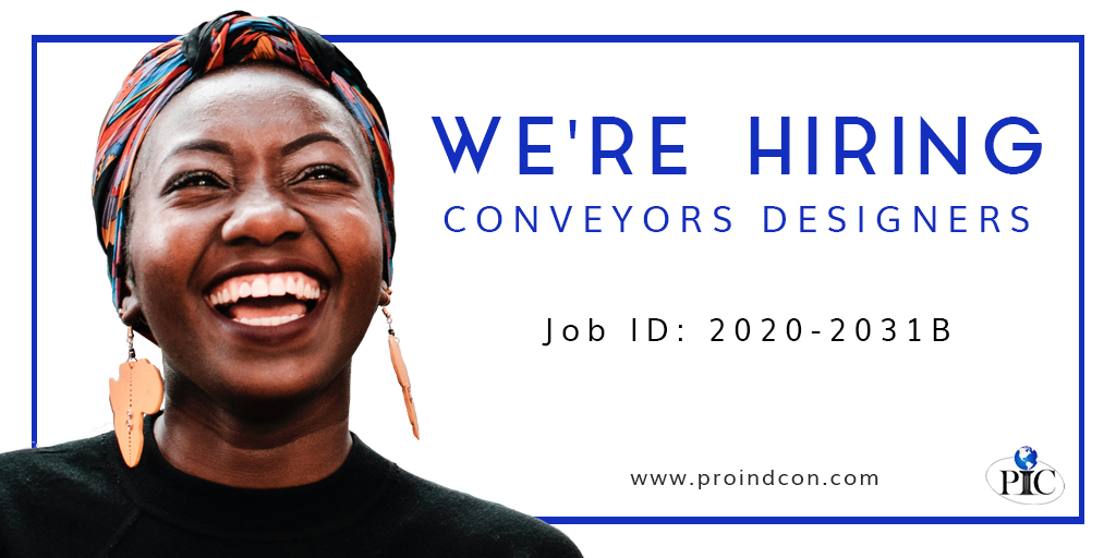 ProIndCon's tweet image. We have 4 openings for a conveyors design position in #California. View the job description and drop off a resume on our website at proindcon.com/jobs/.

#hiring #conveyors #work #engineering #automotive #manufacturing #Job