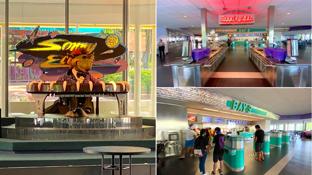 WDWNT's tweet photo. PHOTOS: Cosmic Ray’s Starlight Cafe Reopens With New Safety Precautions and Seating at the Magic Kingdom

https://t.co/l5jltQy0yQ https://t.co/YaOeANDx40