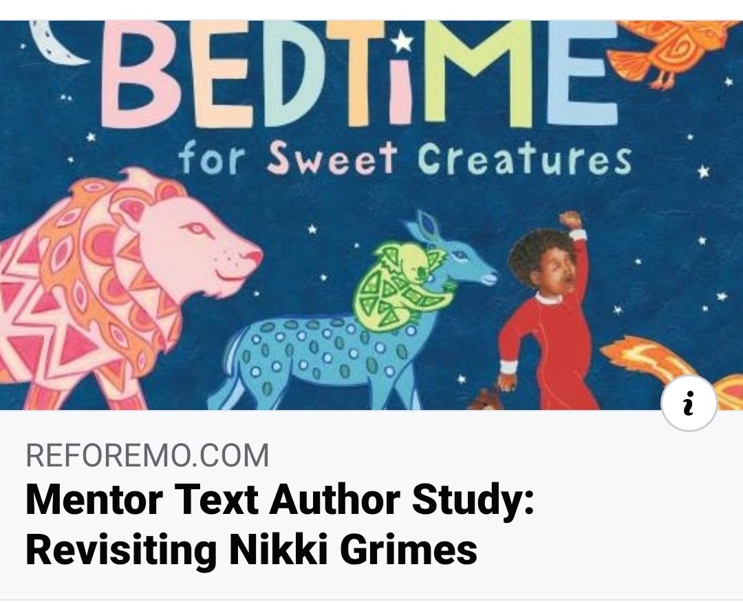 keila_dawson's tweet photo. I took a look at the new picture books by the talented @nikkigrimes9, @ElizabethZunon &amp; @WendellMinor over at the Reading for Research (ReFoReMo) blog today. #bvm #diversebooks matter #amreading  #picturebooks #mentortexts #ReFoReMo2020 #WritingCommnunity https://t.co/cJ6krZEvbq https://t.co/O2TdYSBrBU