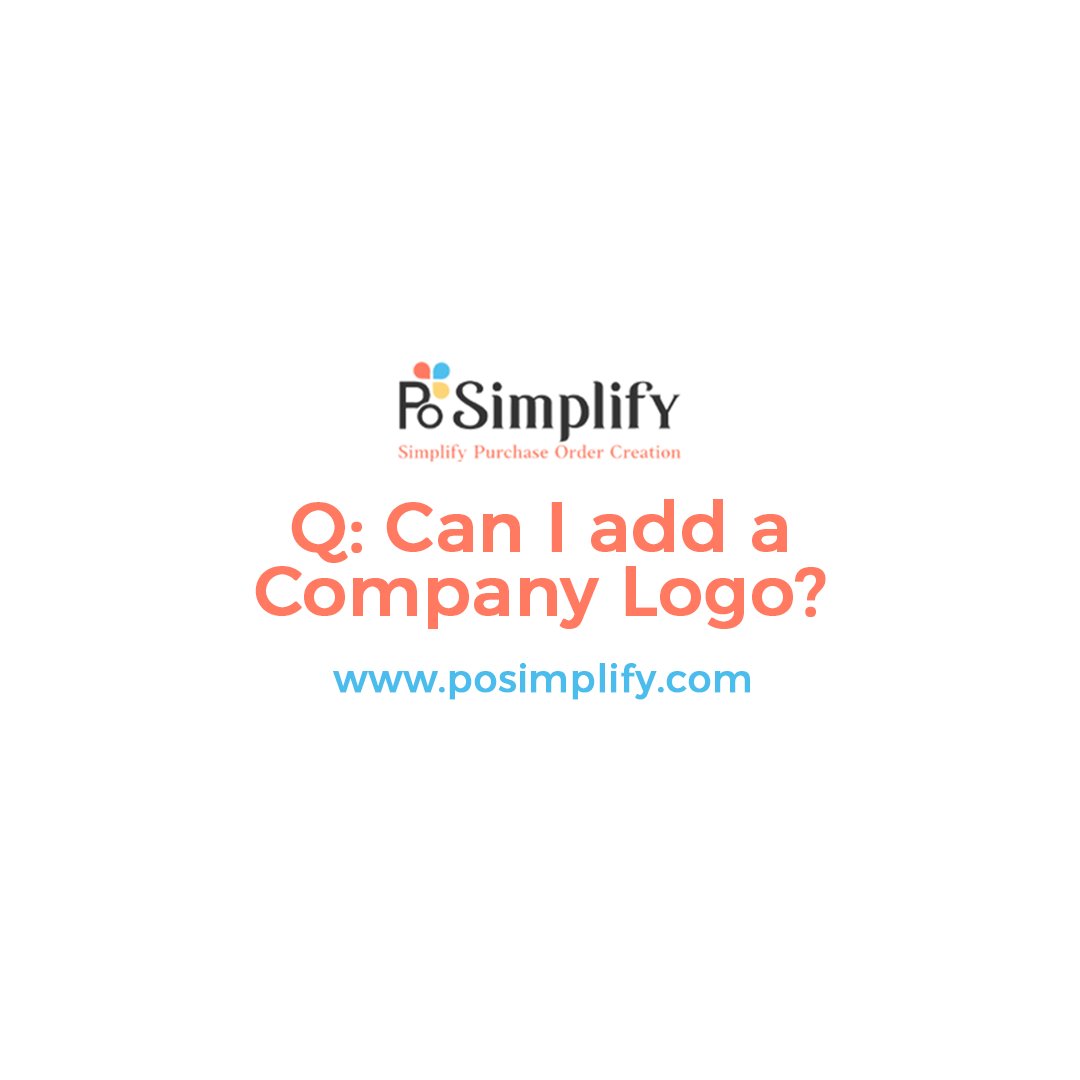 PoSimplify's tweet photo. Answer: Yes, you can add your company logo to your purchase orders

#posimplify #dropshipping #ecommerce #shopify #dropship #entrepreneur #business #reseller #dropshippingbusiness #dropshipper #shopifydropshipping #resellercommunity #ecommercebusiness #onlineshopping #bhfyp #ebay https://t.co/4lGisnTWLo