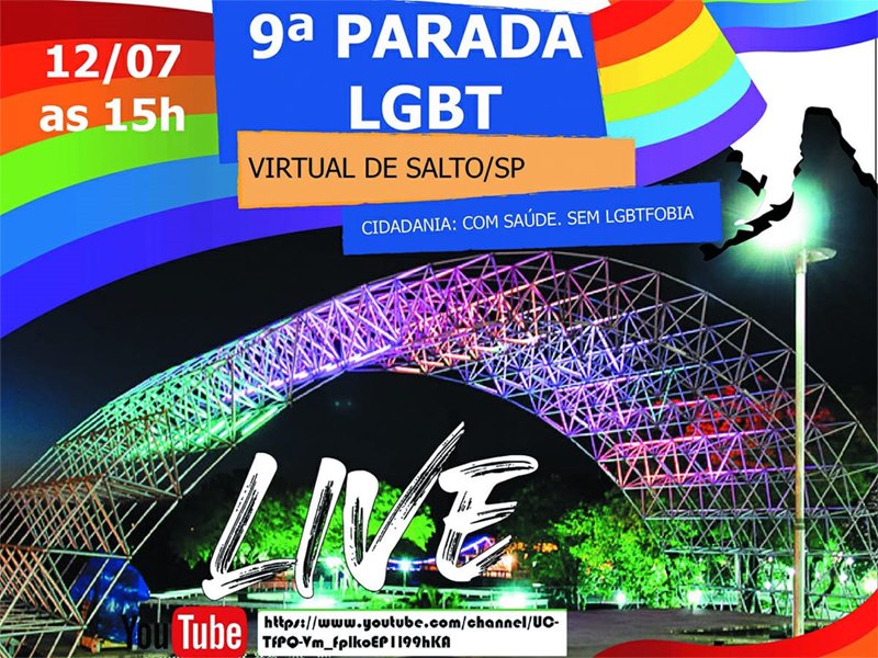 jornaltapera's tweet photo. 9ª Parada LGBT de Salto será virtual
Leia Mais: https://t.co/aCQNWdGdAG https://t.co/jOfWowJWzg