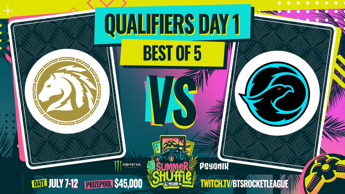 We are live with @PioneersGG_ vs <a href="/CLTPhoenixGG/">Charlotte Phoenix</a>! 

Let's keep the fun rollin' 😊

📺 twitch.tv/btsrocketleague
🗣 <a href="/iDazerin/">Dazerin</a> / <a href="/CJCJ_RL/">Cameron Johns</a>