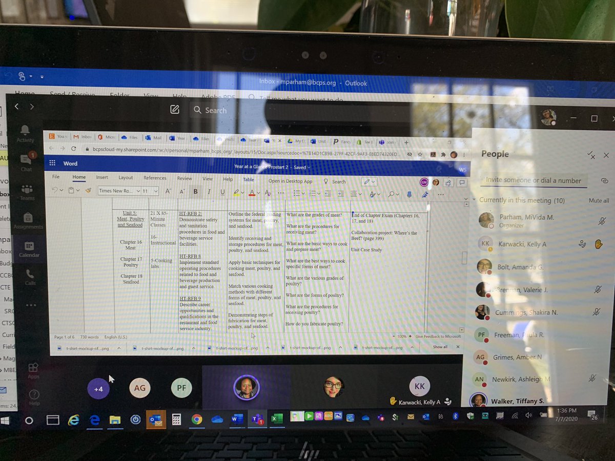 MiVidaMParham's tweet photo. Curriculum writing is alive, well and amazing! Our @CTE_BaltCoPS teachers have taken the task and are determined to ensure that our @BaltCoPS students continue to be engaged no matter where we reach them. #BCPSCTE #skillededucators https://t.co/yrh6RZjUIu