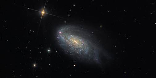 Photo of galaxy NGC 4654.