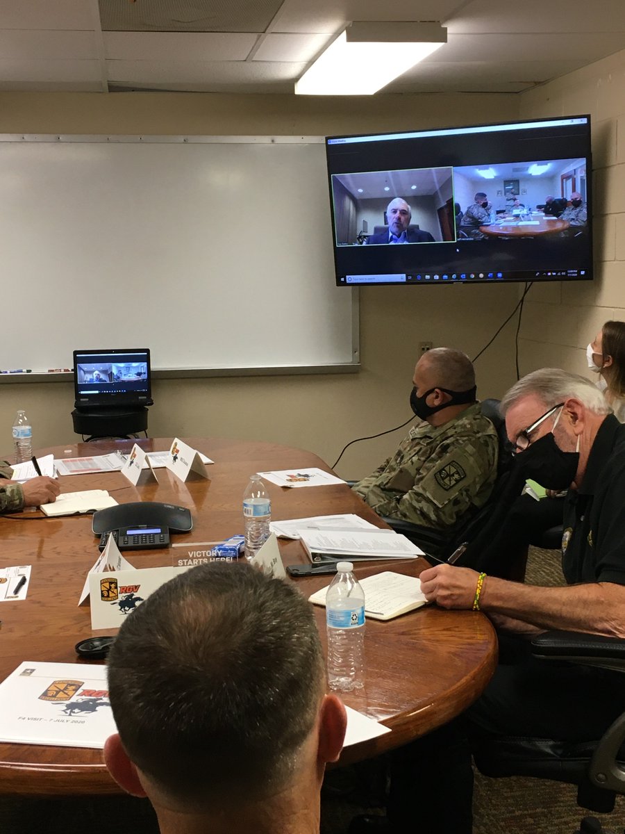 PaulFunk2's tweet photo. Met with the President of the University of Texas at Rio Grande Valley and their PMS, LTC Jeff Hernandez, today to discuss how @utrgv and @RotcUtrgv support each other! Keep up the great work - #GoVaqueros! @5thBrigadeROTC https://t.co/X801BC16fn