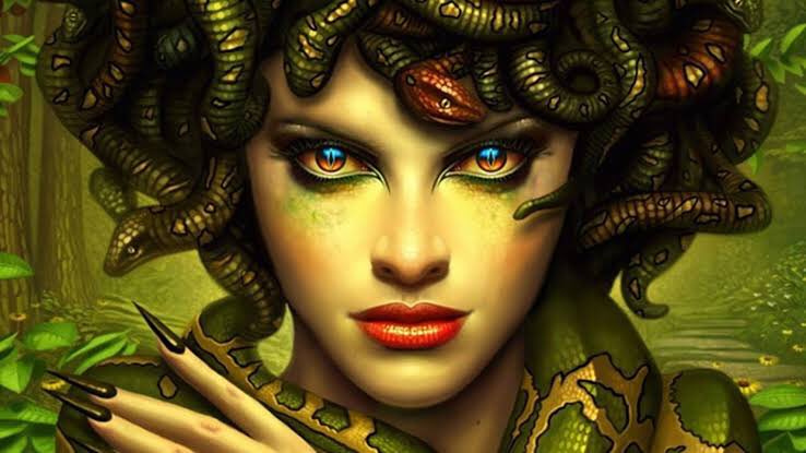 Who knows the story of Medusa? Yes that ugly lady with the hair of snakes. The Gorgon whomen dared not look at else they turn to stone. Do you know her real story?! Well I'll tell you!THREAD 