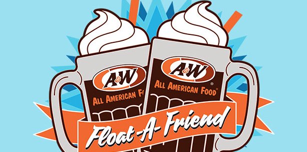 awrestaurants's tweet photo. You &amp; a friend could win FREE Floats for a year! Enter now: https://t.co/ACWuXWhVde #FloatAFriend https://t.co/z7gBFEl2oK