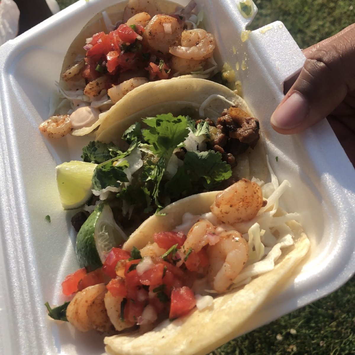 Eat My Taco  ( @_eatmytaco on Instagram)Located in the Atlanta areaThis is a BLACK OWNED BUSINESS. For my LA natives, this is the closest to street tacos you can get  she does catering & also DELIVERS!