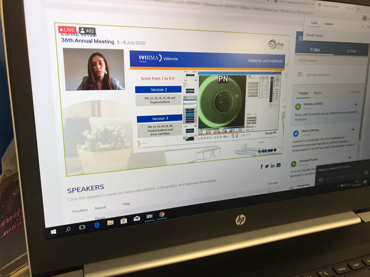 IVIclinics's tweet photo. @eshre #safewithESHRE #ESHRE2020 #SafeLearningWithESHRE#SafeScienceWithESHRE #IVIenlaESHRE #photo Siguiendo la #ESHREvirtual #IVIValencia https://t.co/L7IkEDeWed