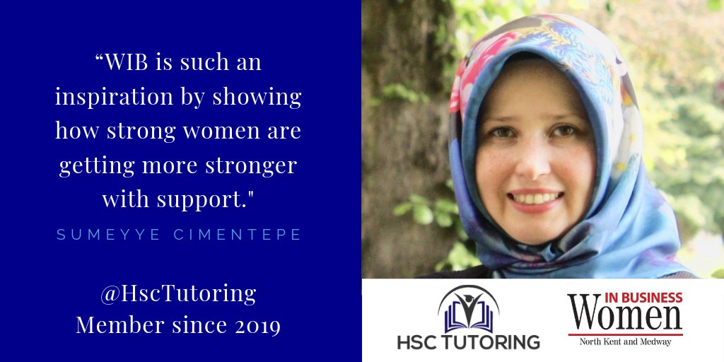 WiBMedway's tweet photo. Sumeyye from @hsctutoring is a member of our #WomeninBusiness community and she loves how the group is full of #strongwomen who all offer support to each other. She is an expert #tutor and her business 'paves the way to a better, brighter future' for #students across #Medway. https://t.co/KOAgvXYzfn