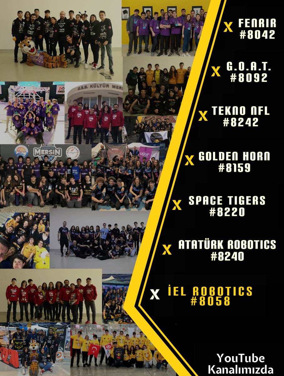 IelRobotics's tweet photo. Team Inspires serimizin 3. bölümünde birbirinden başarılı 6 rookie takım ile deneyimlerimizi paylaştık. Hatalarımızı gördüğümüz ve gelecek sezonlar için pek çok yararlı fikir edindiğimiz çok güzel bir video oldu.

YouTube videomuzun linki:
https://t.co/tXy1Aveq7J https://t.co/jEI1QlOVHd