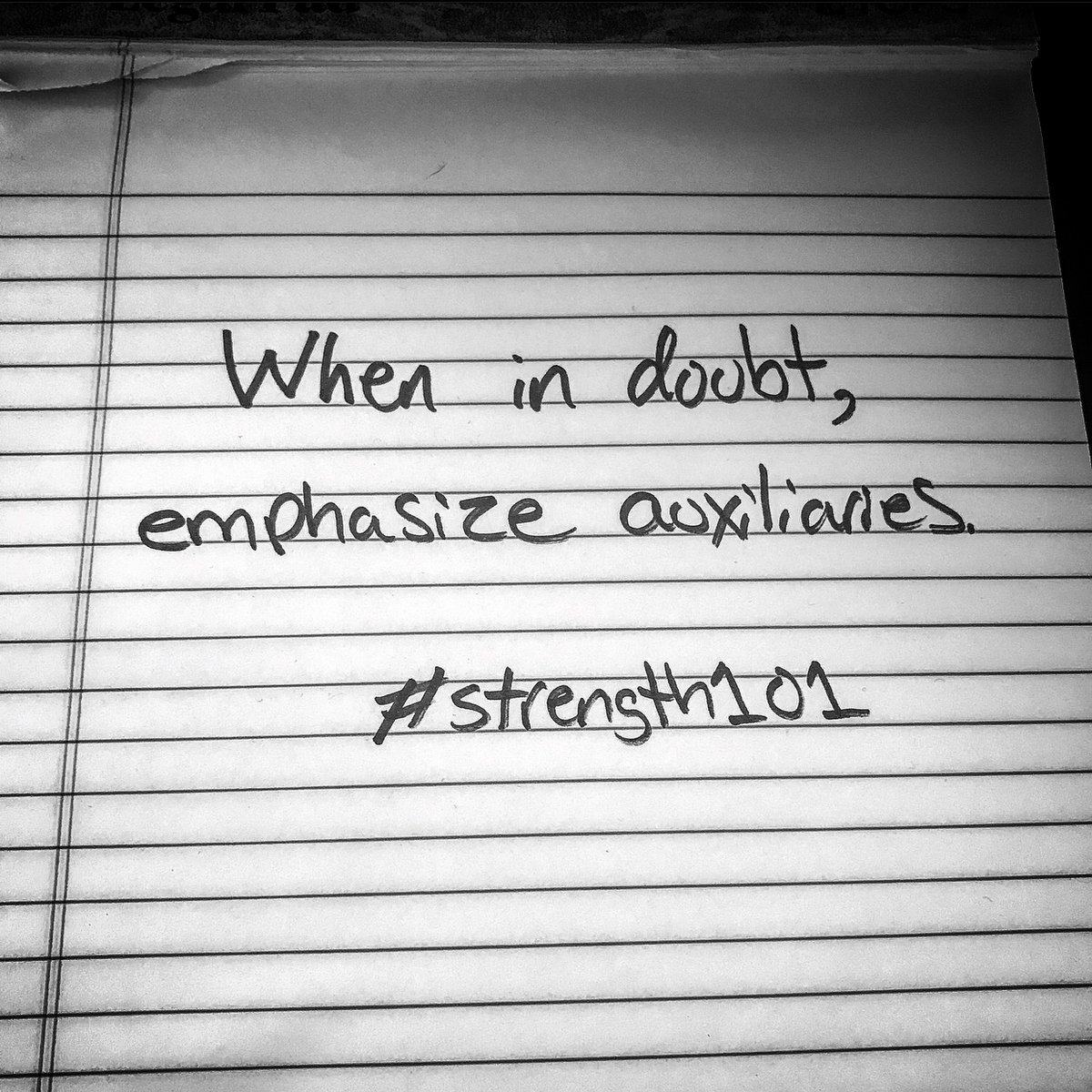 WESTSIDEBARBELL's tweet image. Some days things feel a little heavier than others. On days a deload is needed, perform just the auxiliaries and spot your training partner(s).
#westsidebarbell #deload