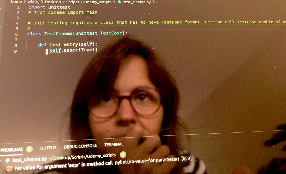 digitensions's tweet photo. Day 11 #100DaysofCode: Myself, and my cat, deeply frustrated by unittest configuration, though for different reasons #PetNeglect #UmpteenthAssert https://t.co/KGTjVoIqAD