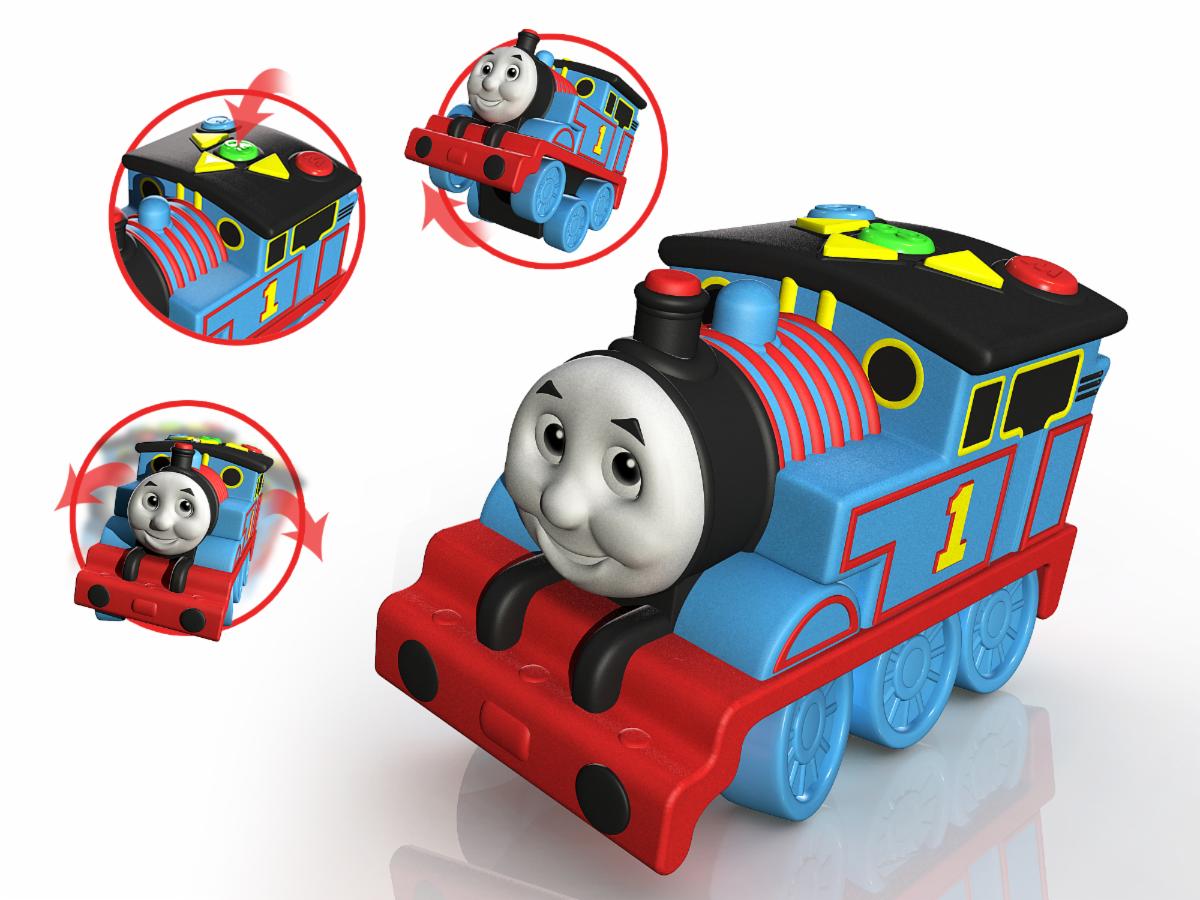 ThinkUp1com's tweet photo. #ThomasTheTrain turned 75 years old on May 12, 2020. We have worked with him for over 30 years and the #dude gets around! Here are a few #renders we did from the past.

#Design #Art #Toys #Mattel #CGI #FisherPrice https://t.co/Ponk4QS7nt