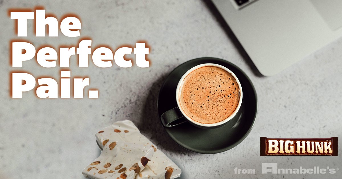 BigHunkBar's tweet photo. What's your perfect pair? https://t.co/gOqkA5KlLn