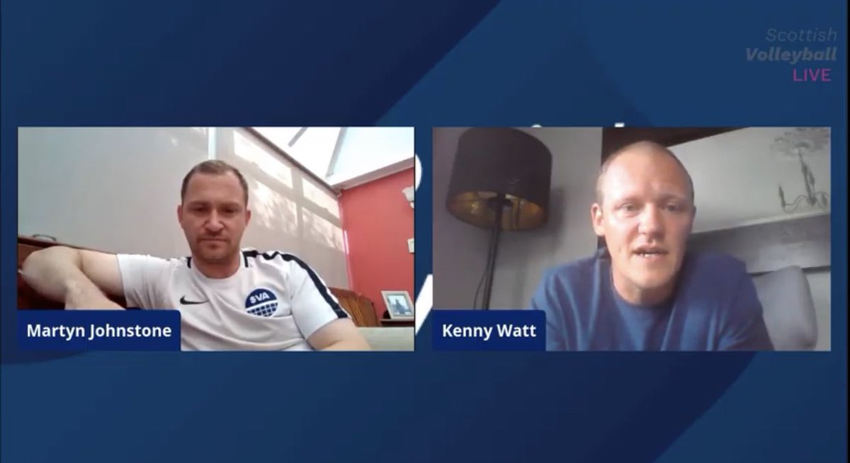 scottishvb's tweet photo. We are #live on @Facebook and @YouTube with @KennyWattPhysio talking athlete recovery #PlayerEducation #SVAonline https://t.co/eXmSOQpeLY