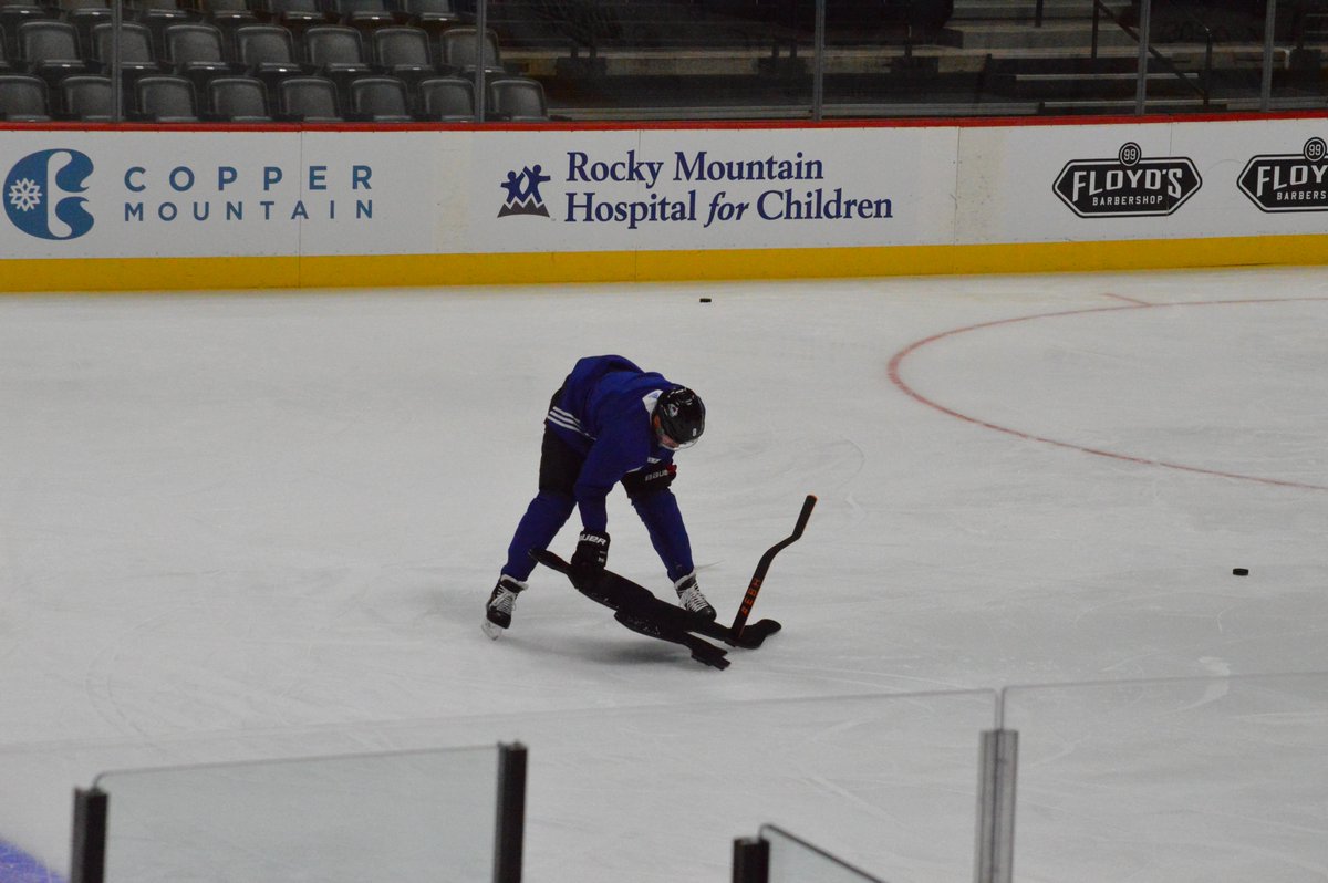 Avalanche's tweet photo. What are we naming Cale's friend out there??

#GoAvsGo https://t.co/rGPi2ZoXGg