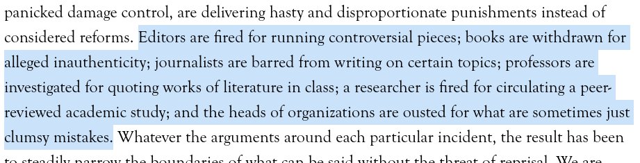 You can catch that undercurrent in their unlinked litany of examples, highlighted here. If you know what instances they're referring to (and I think I do), most of them are about anti-trans articles, posts, and studies.