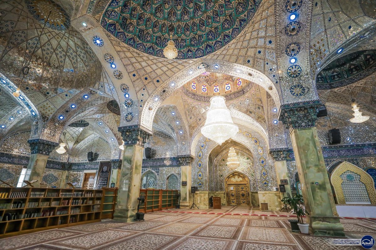 visit_iraq's tweet photo. مَرْقَد ٱلْإِمَامَيْن عَلِيّ ٱلْهَادِي وَٱلْحَسَن ٱلْعَسْكَرِيّ

The Al-Askari shrine, located in Samarra, is a remarkable example of Iraq’s ancient Islamic architecture. The shrine was built in 944 and is one of Iraq's four holiest mosques. https://t.co/SSZLLtgRx0