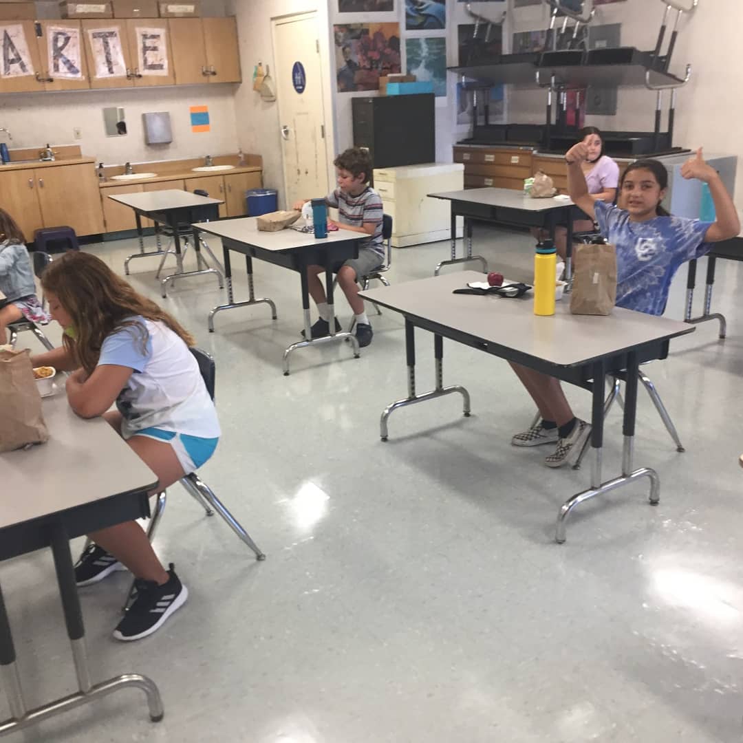 CCUSD_OCD's tweet photo. OCD had a great first day back after the COVID-19 closure. Both staff and children followed the social distancing guidelines indoors and outdoors. #culverpride https://t.co/xf8Av21PAO