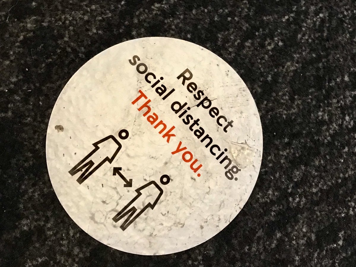 First day of business travel since March 12th. Slightly spooky. Few people, no tea, ⁦masks worn, WiFi great, trains utterly on time, very peaceful travelling.....as I said, a bit spooky