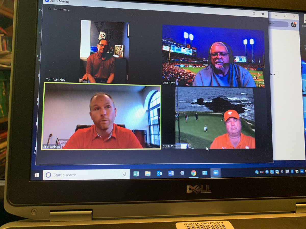 DanScottShow's tweet photo. Recording Episode 11 of #GrumpyOldBroadcasters with @GreenvilleDrive GM @ericsjarinko. Drops later this afternoon. Brought to you by @todaropizzagvl. https://t.co/3FvvT71g15