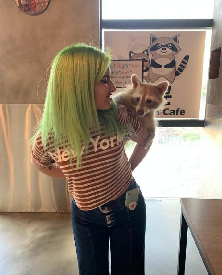 funfackt's tweet image. Nicole's Role models are Lia Kim and Zelo (Former B.A.P. member)