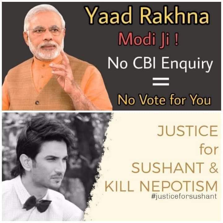 Kamalik11048504's tweet image. #BreakTheSilenceForSushant #PMModiCBIForSushant #justiceforSushantforum #CBIMustForSushant #CBIInvestigationForSushant #boycottbollywoodmafia #NoCBINoVote #WeWantJusticeforSushant #BeFairInSSRMurderCase #WhyDelayInCBIForSSR