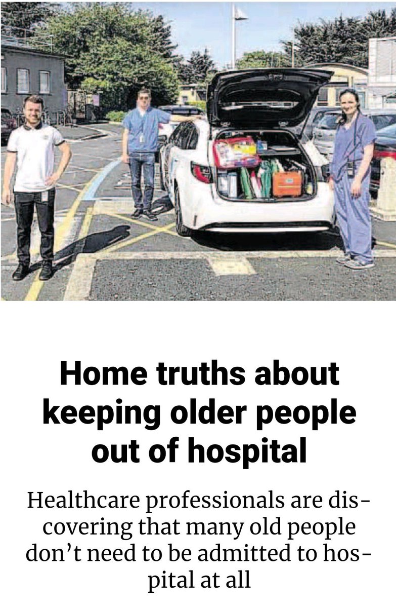 drohanlon's tweet photo. Lovely piece in @IrishTimes today featuring @RosaMcNamara @KerriDonnelly3 &amp; our project assessing older people in their own homes @Aido_Del
Person-centred care 😀
@edsvuh @StColumcillesH1 @David_Menzies @OlderPersonsSV1 @CcoHse @HSELive @nichola_boyle @ritakj @DonnellyStephen https://t.co/ee2Q2IKtcE